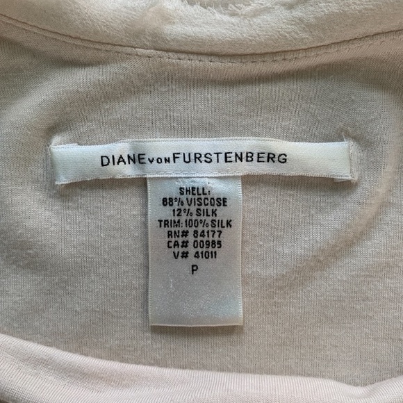 Diane Von Furstenberg Blouse size P - Picture 5 of 5